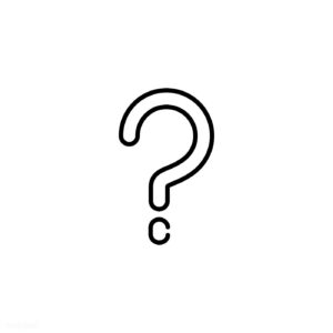 question mark art