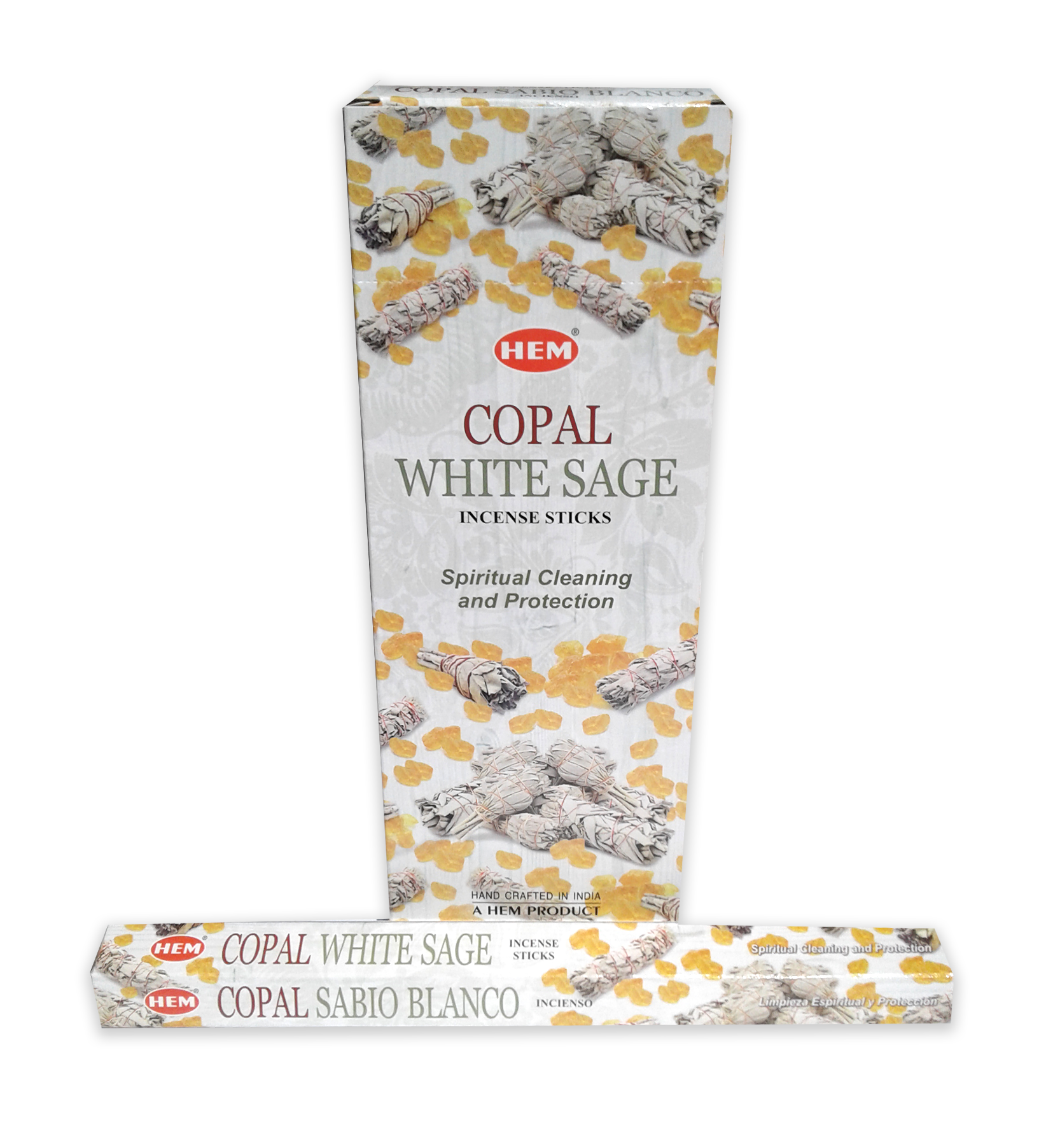 HEM Copal-White Sage Szálfüstölő
