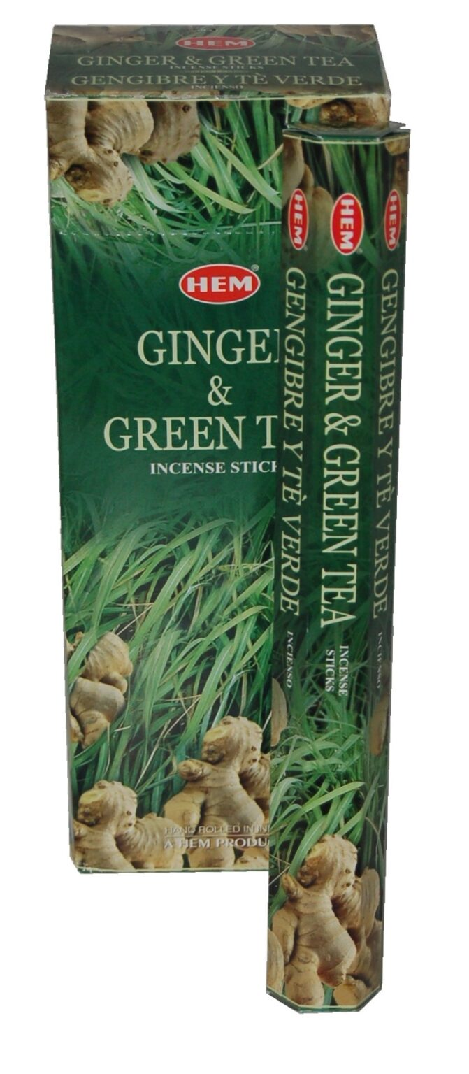 HEM Ginger & Green Tea Szálfüstölő