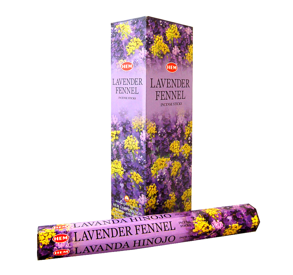 HEM Lavender-Fennel Szálfüstölő