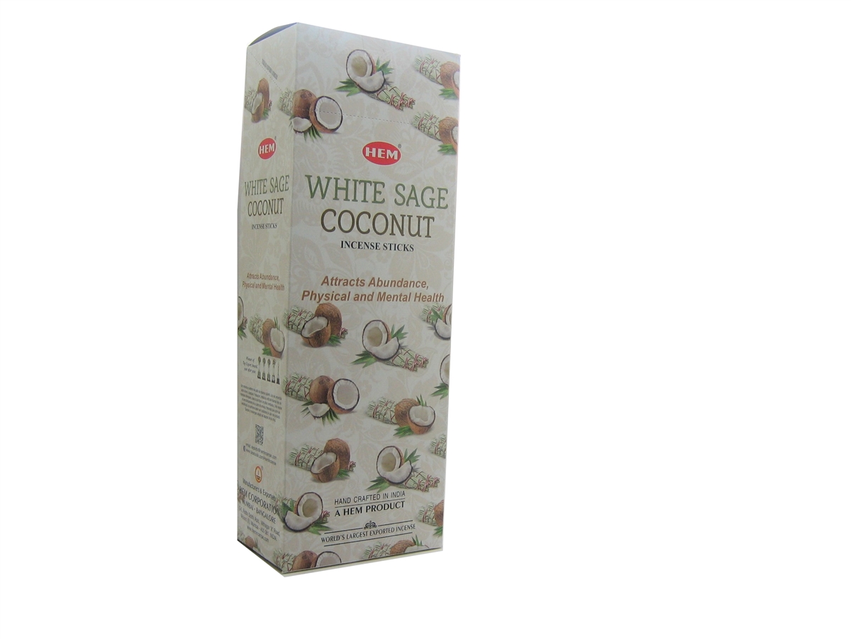 HEM White Sage-Coconut Szálfüstölő