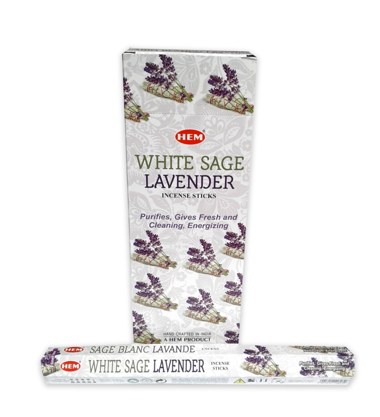 HEM White Sage-Lavender Szálfüstölő