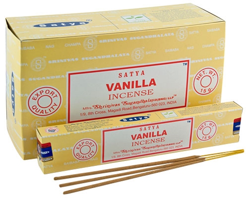 Satya Vanilla Szálfüstölő