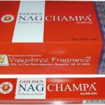 Vijayshree Golden Szálfüstölő - Nag Champa